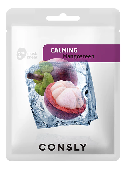 Маска тканевая успокаивающая с экстрактом мангостина CNS Mangosteen Calming Mask 20 мл