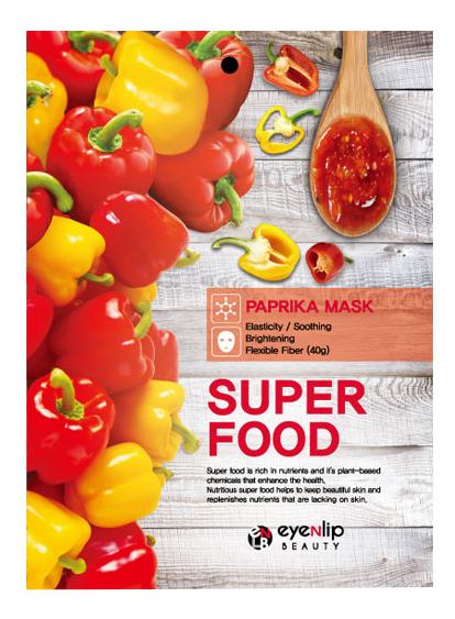 Маска тканевая EYENLIP SUPER FOOD PAPRIKA MASK 23мл