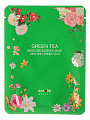 Маска тканевая GREEN TEA OIL MOISTURE ESSENCE MAS 25м