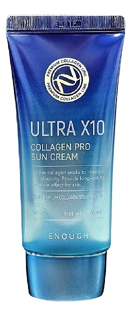 Крем для лица солнцезащитный с морским коллагеном Enough Ultra X10 Collagen Pro Sin Cream 50 гр