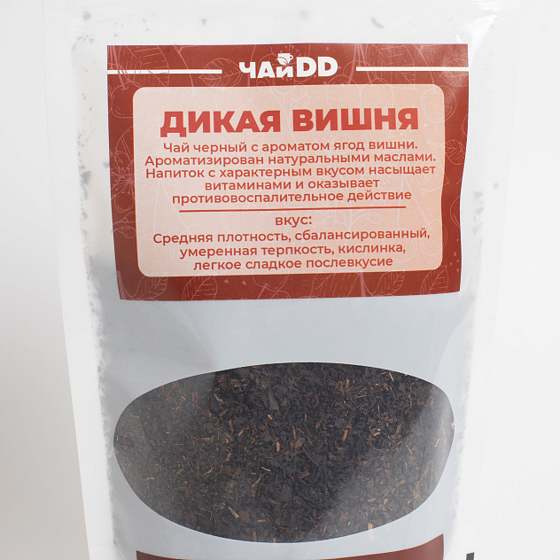 Чай Дикая вишня (черный) 100 гр