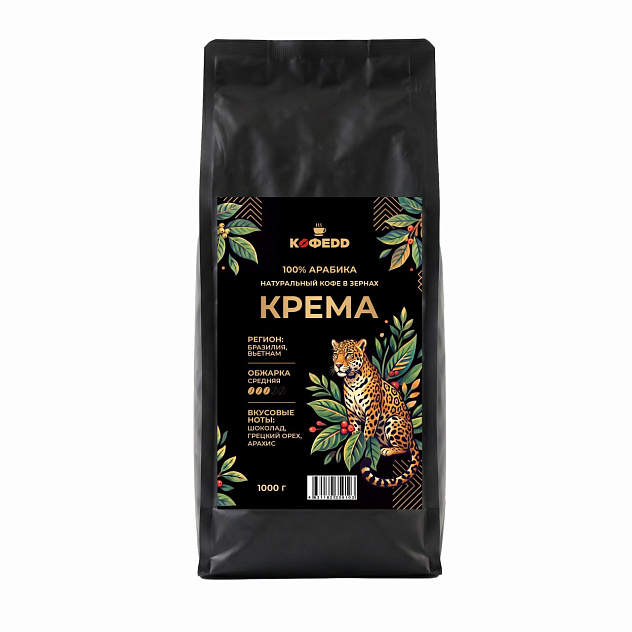 Кофе Бразилия Крема зерно 1 кг