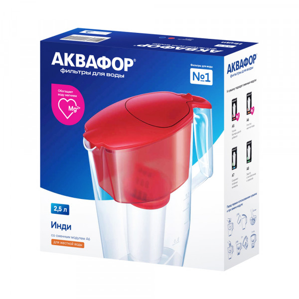 Водоочиститель АКВАФОР Инди кувшин (мод А6)