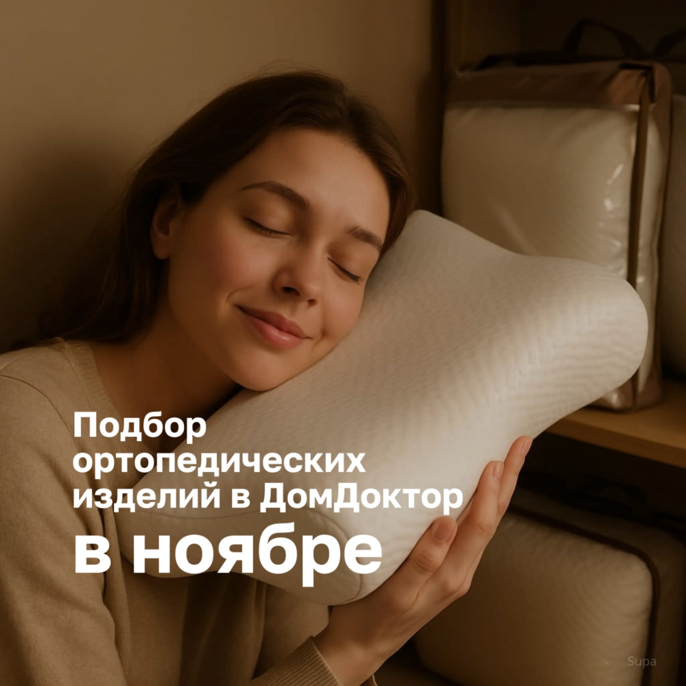 Профессиональный подбор ортопедических изделий в ДомДоктор