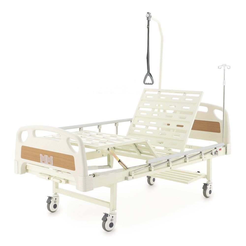 Кровать медицинская механическая Е-8 ММ-2014Д-05 (матрас в комплекте)