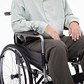 Кресло-коляска (инвалидное) Н-007 несъемные подлокотники и ножные опоры